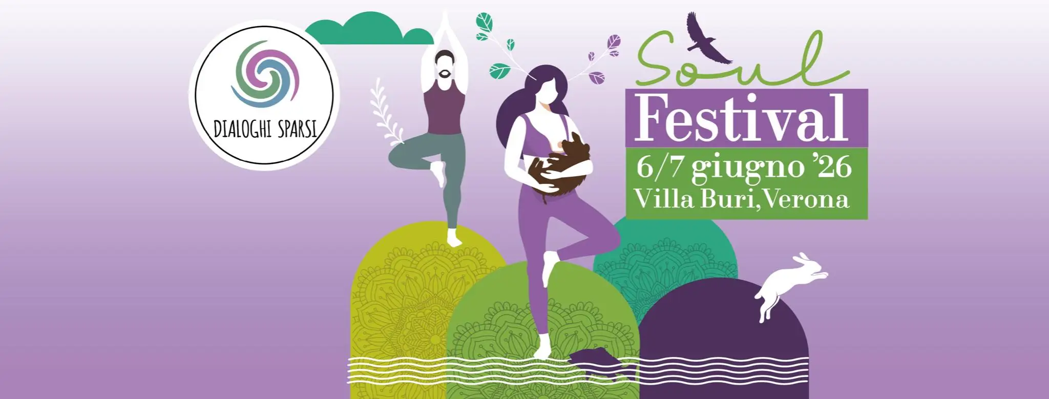 Copertina del Soul Festival Verona 2026 il 6 e 7 giugno 2026 a Villa Buri, Verona.